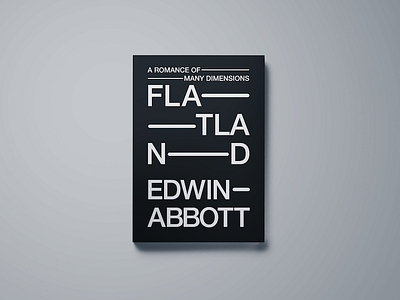 Flatland Book Cover Redesign