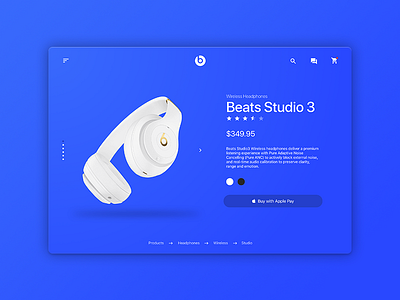 Beats Product Page Redesign