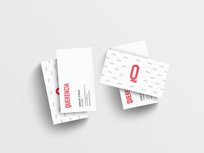 Querencia Business Cards branding business cards identity minimal querencia