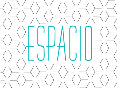 Espacio furniture logo pattern space