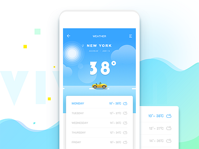 Weather interface