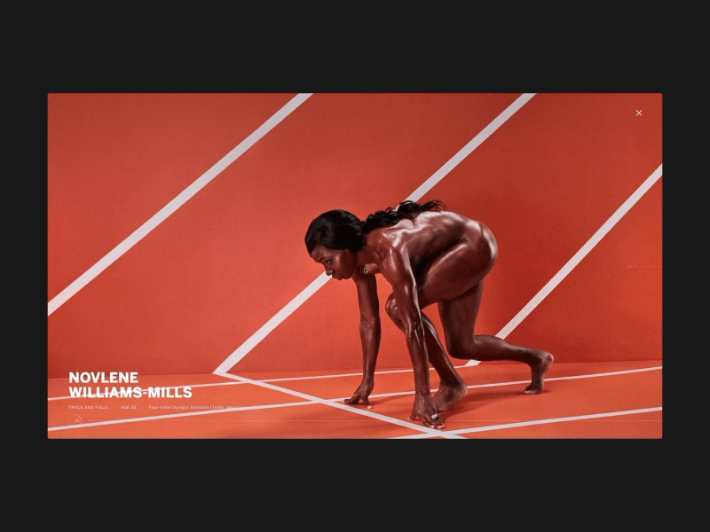 ESPN Body Issue 2017 animation branding photography sports sports design uiux webdesign