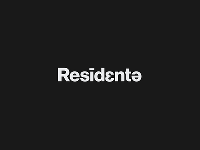 Residente Logo album hiphop indenity latin logotype