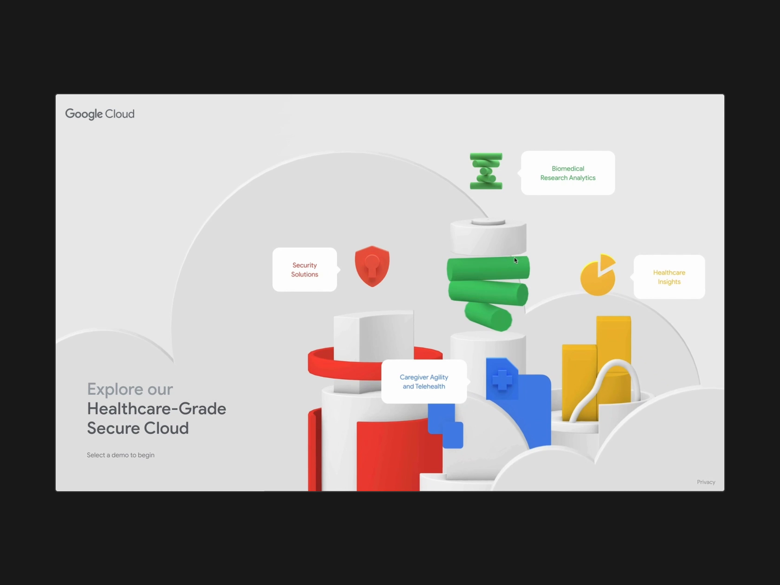 Google Cloud Healthcare by Steffen Christiansen for Jam3 on Dribbble