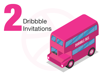 Dribbble Invitations bus dribbble dribbble bus gift invitation invitations invite iran ticket