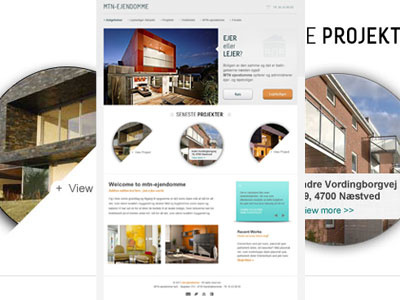 Rent a house build buy house rent slider web design