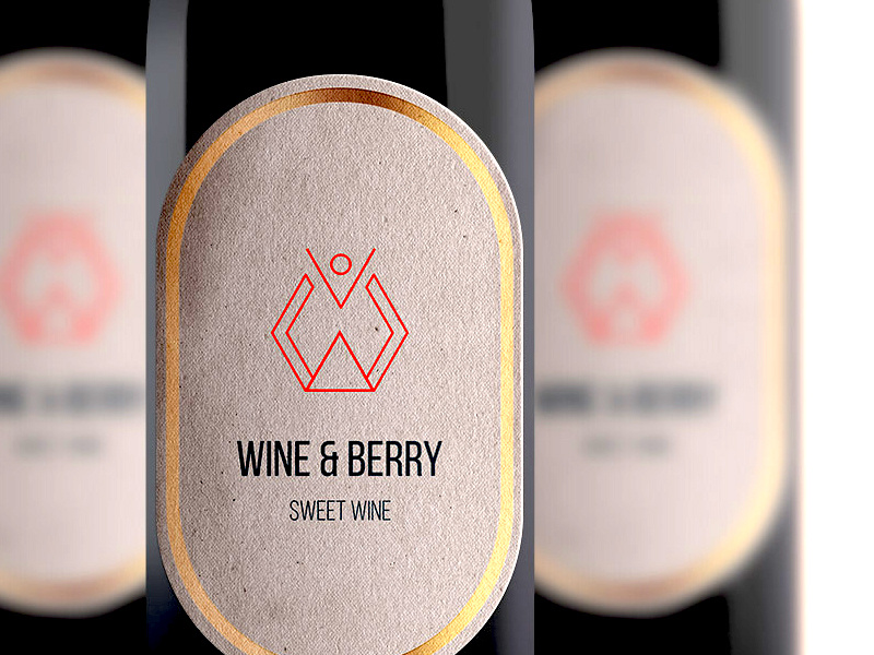 Wine and berry application dailylogochallange wine bottle wine