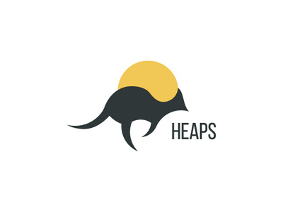 Heap dailylogochallange heaps hopo kangaroo logo sunnies