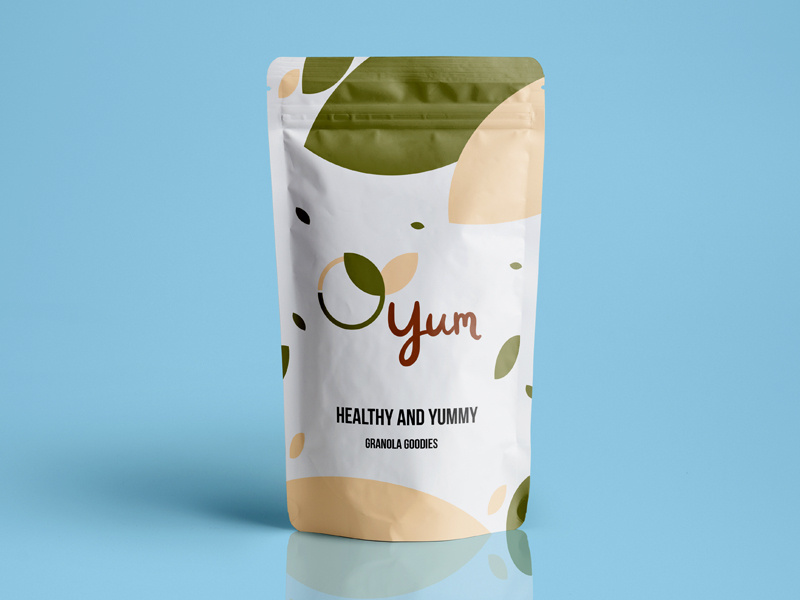 Yum, Day 21 green bio crunch yum cereals dailylogochallange granola