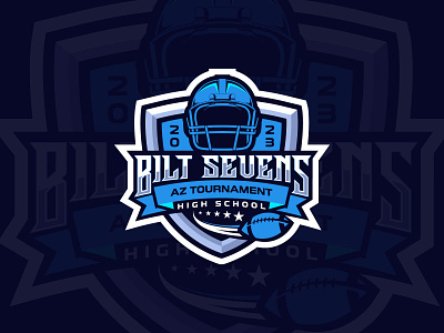 American Football Tournament Logo Design