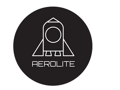 Rocketship Logo #dailylogochallenge Day1