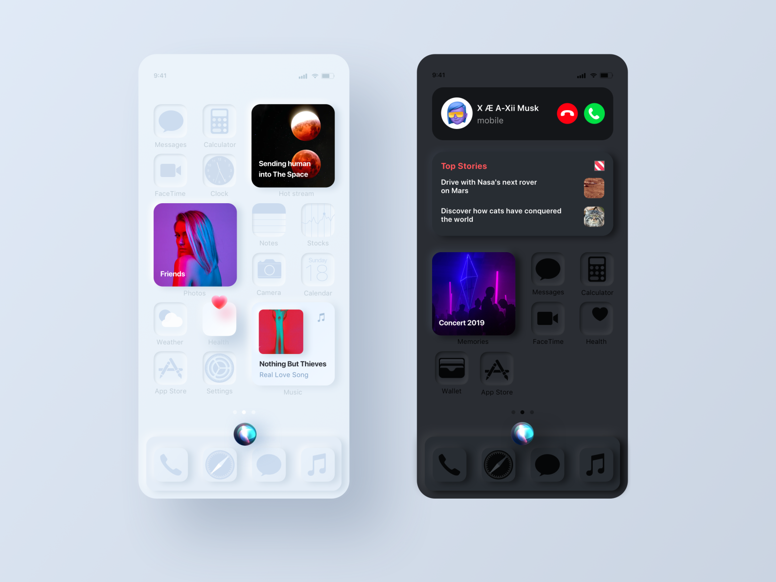 Ios project. Apps Design trends 2021.