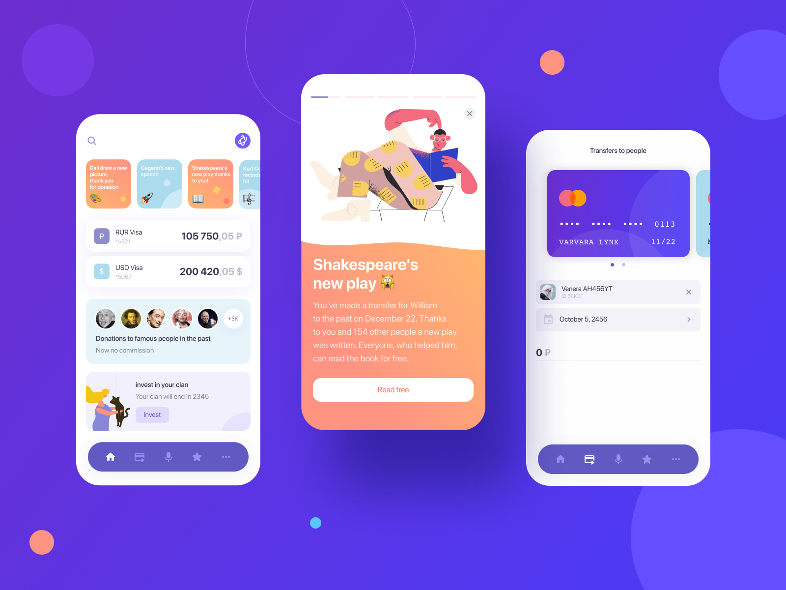 Mobile Banking by Varya Panyukova on Dribbble