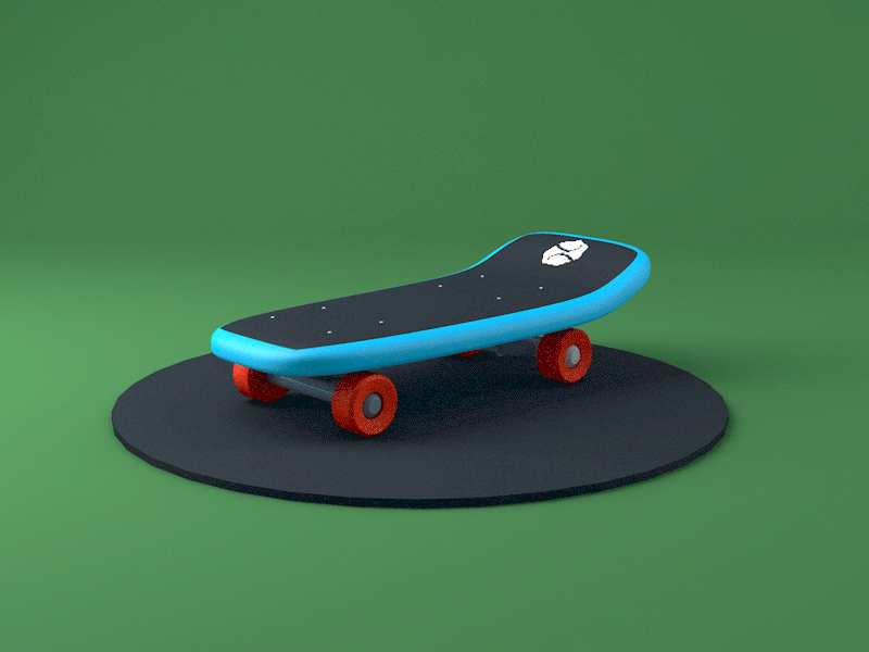 Skateboard 3d 3dart c4d cinema4d design game gaming illustration skate
