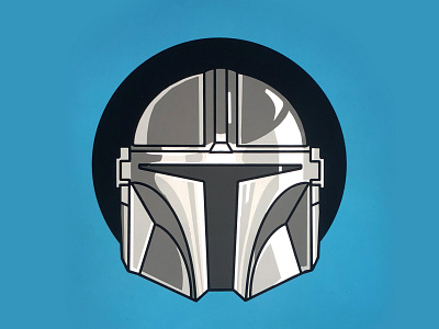 Mandalorian Helmet by Kevin Hein on Dribbble