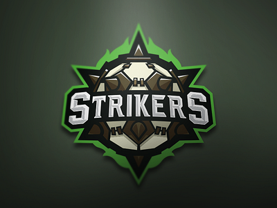 Strikers american logo ball champion esports logo sports sports logo tournament logo