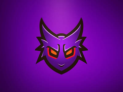 Devil Purp [ SELL ] bold devil esports games gaming logo purple sports team