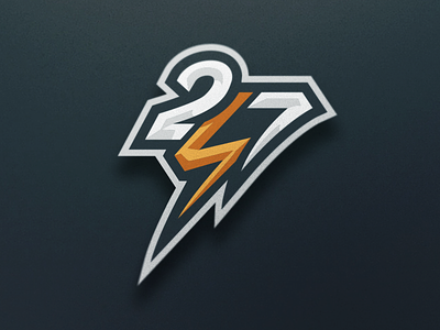 24/7 badge emblem esports logo sports team