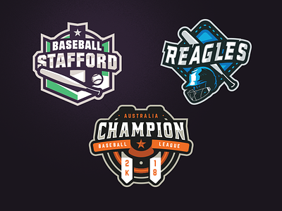 Sports Logo Bundle baseball basketball campion esports football games gaming logo sports studio simon team