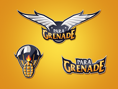 [ SELL ] Para Grenades asset badge emblem esports games gaming grenade logo mascot para sports trooper