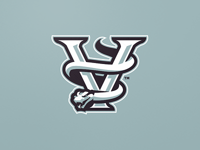 [ SOLD ] Viper Snake badge caligraphy cobra emblem font gaming graphics logo mascot python snake sports team type typography v viper
