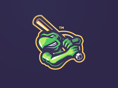 [ SELL ] Turtle Mascot Logo badge baseball basketball cancer emblem esports games gaming graphics illustration logo mascot sports team turtle turtles