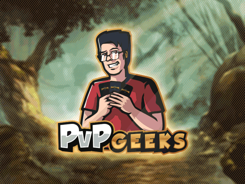 [ SOLD ] PvP Geeks badge cancer card emblem esports game games gaming geek geeks graphics illustration logo mascot pvp sports table team top