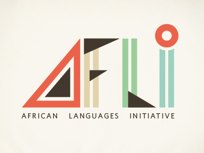 AFLI Identity geometry identity logo shapes