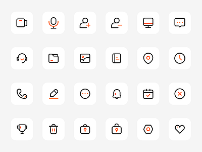 Icons dashboard design icon icon set illustration logo ui web