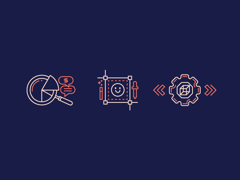 Teams outline stroke minimal icon teams team designer design marketing engineer