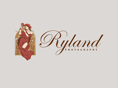RYLAND Photography art nouveau badges branding design graphic design hand drawn logo illustration logo photography t shirt vector vi vintage logo