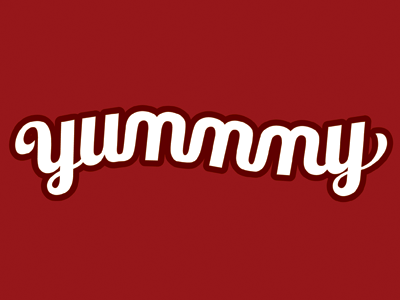 Yummmy Logo app branding chef delicious food gourmet identity logo startup yummy