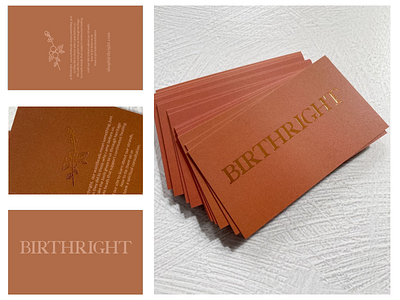 Birthright: Business Cards