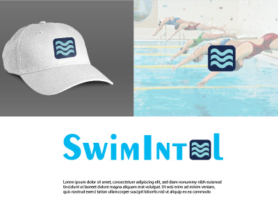 Swimming Logo Design adobe illustrator adobe indesign adobe photoshop adobe xd animation brand identity branding coreldraw design designing graphic design graphics illustration logo logos motion graphics typography ui ux vector