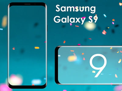 Samsung Galaxy S9 Mockup