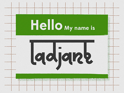 Hello. My name is Ladjane inda modular type typography