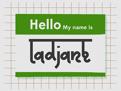 Hello. My name is Ladjane