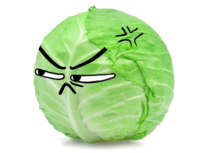 Makes You Pum cabbage character fart illustration