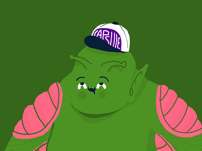 Piccolo character illustration