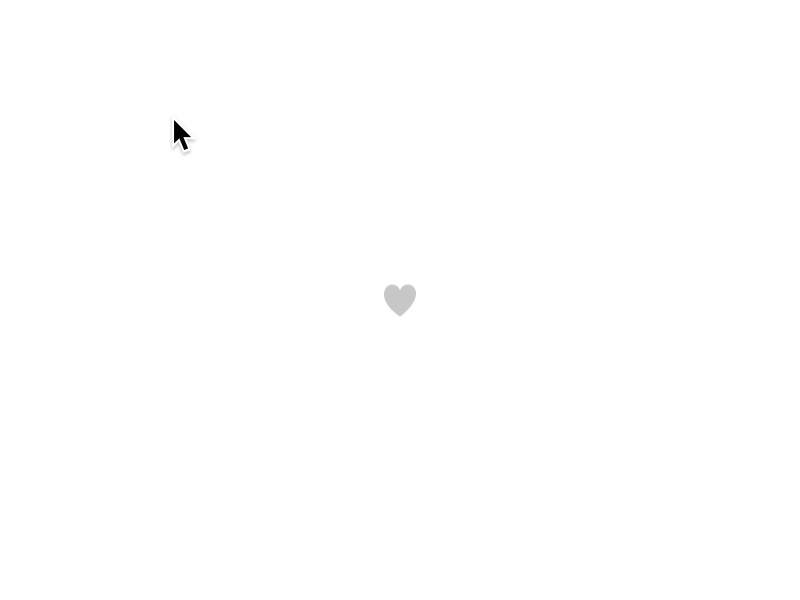 Land-book - like button animation button css heart land-book like