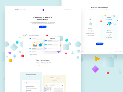 Headway new landing page clean colors landing page light minimal page product white