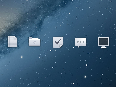 Bc Icons attachments dashboard files icons messages notes poland tasks