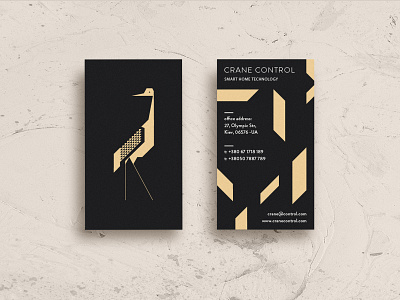 Crane Control - Business Cards branding business card control crane design details identity illustration logo real estate smart home smart house typography vector weeklyconcept