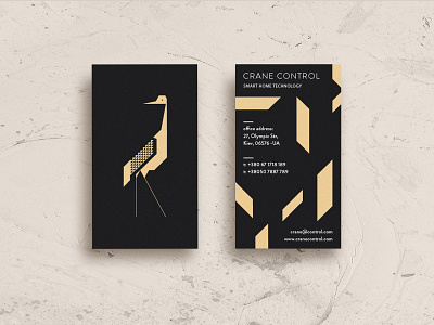 Crane Control - Business Cards