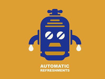Automatic Refreshments branding icon illustration logo vector