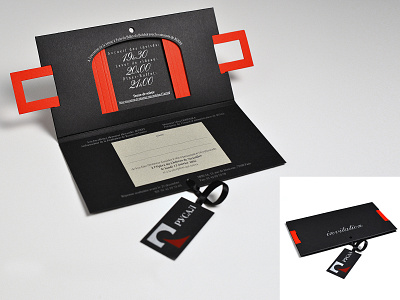 L'opéra royal du château de Versailles invitation opera packaging