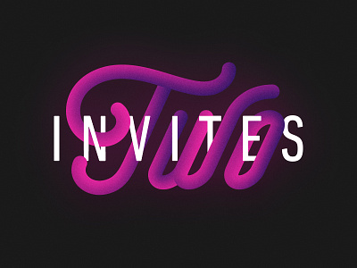 Two Dribbble invites