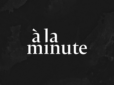 A La Minute