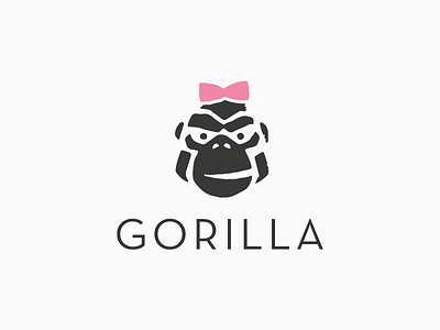 Gorilla perfumes ape brand branding cosmetics feminine gorilla logo logotype mark monkey perfume women