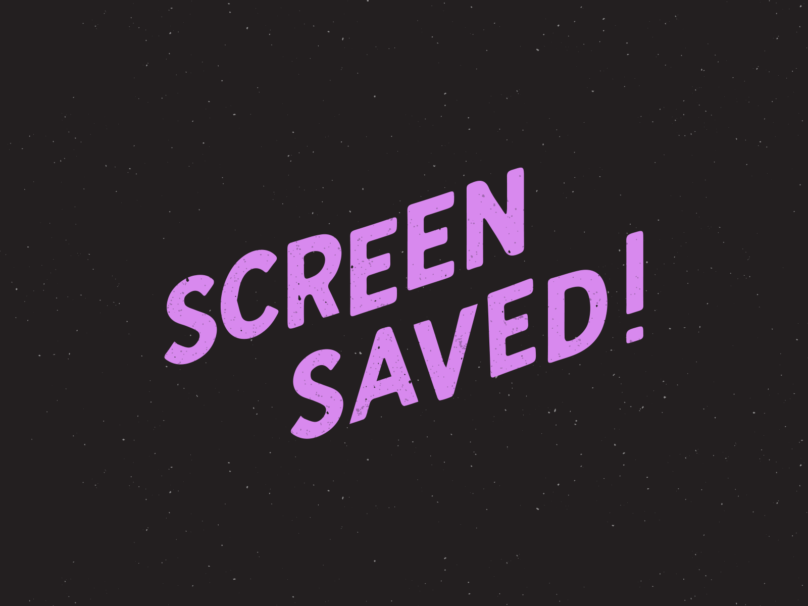 Screen Saved! Logo - Film & TV App